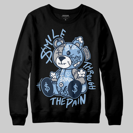 Asics Gel-Cumulus 16 Wash/Independence Blue DopeSkill Sweatshirt Smile Through The Pain Graphic Streetwear - Black