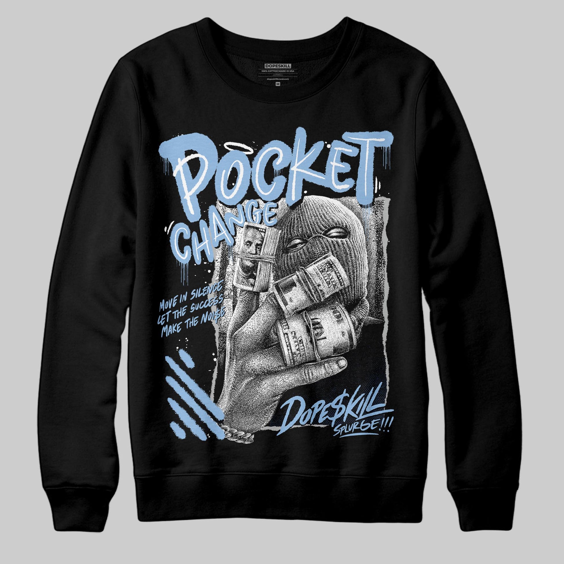 Asics Gel-Cumulus 16 Wash/Independence Blue DopeSkill Sweatshirt Pocket Change Graphic Streetwear - Black