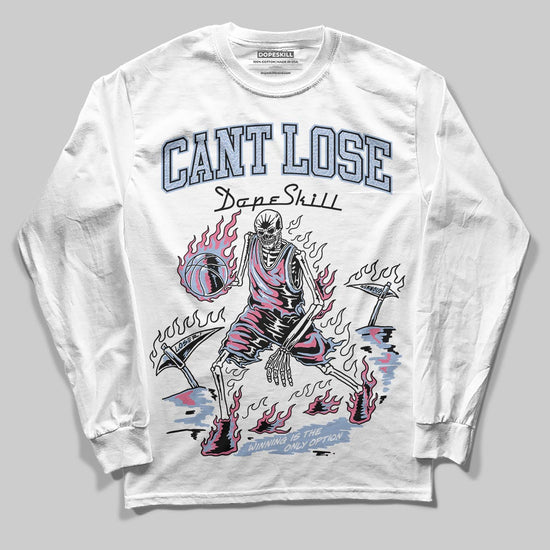 Jordan 3 GS “Cobalt Bliss” DopeSkill Long Sleeve T-Shirt Cant Lose Graphic Streetwear - White