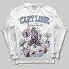 Jordan 3 GS “Cobalt Bliss” DopeSkill Long Sleeve T-Shirt Cant Lose Graphic Streetwear - White