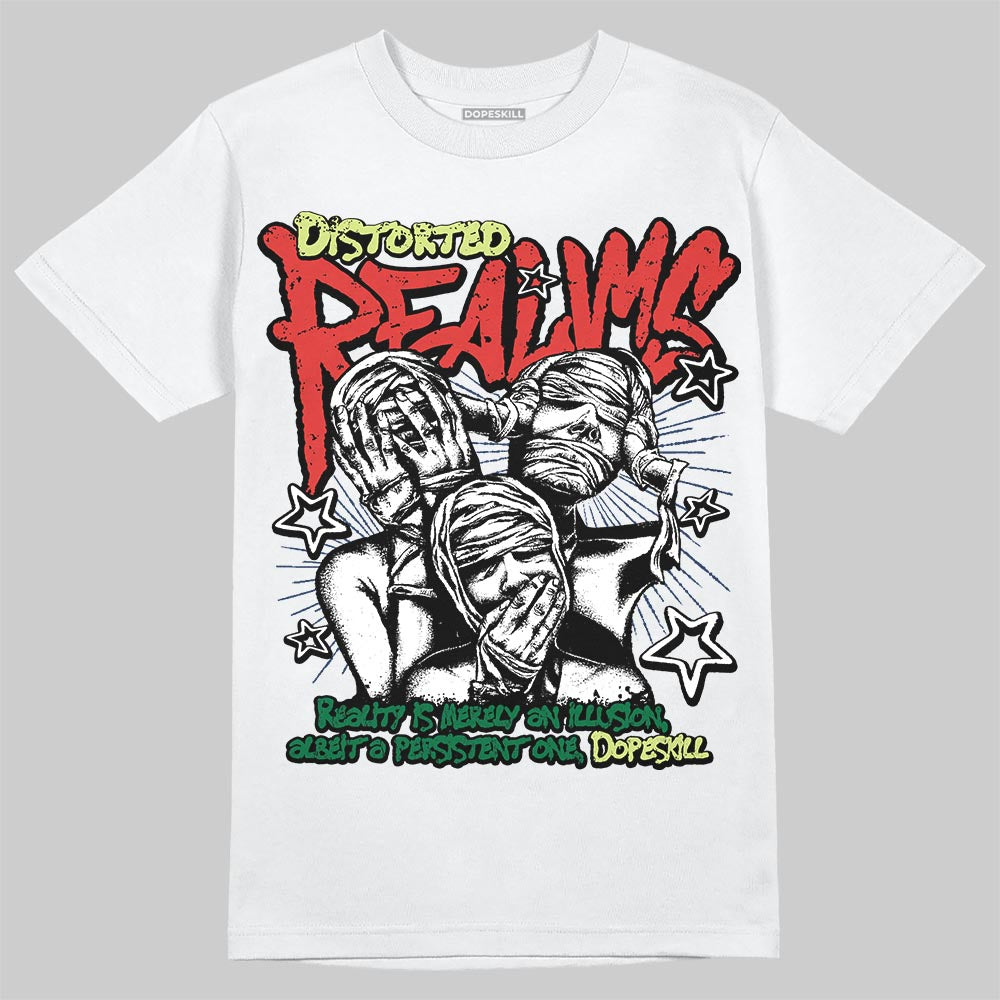 Air Max 95 'Paisley Bandana' DopeSkill T-Shirt Distorted Realms Graphic Streetwear - White