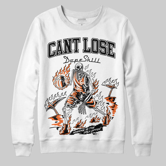 Jordan 1 Retro High OG Shattered Backboard (2025) DopeSkill Sweatshirt Cant Lose Graphic Streetwear - White