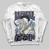 Jordan 1 Retro Low OG Zion Williamson Voodoo Alternate DopeSkill Long Sleeve T-Shirt Sorry I've Been Trappin Graphic Streetwear - White