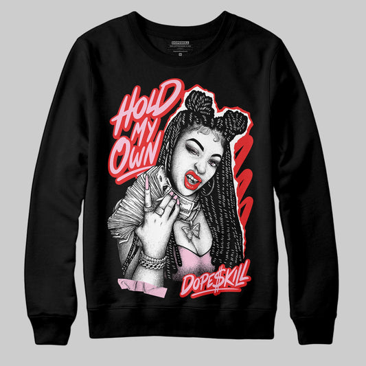 Awake NY x Air Jordan 5 Arctic Pink DopeSkill Sweatshirt New H.M.O Graphic Streetwear - Black