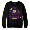 Jordan 12 “Field Purple” DopeSkill Sweatshirt No Money No Funny Graphic Streetwear - Black