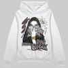 A Ma Maniére x Air Jordan 6 Retro “Smoky Mauve”⁠ DopeSkill Hoodie Sweatshirt NPC Graphic Streetwear - White
