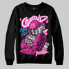 Pink Sneakers DopeSkill Sweatshirt Grind Pray Graphic Streetwear - Black