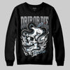 Jordan 5 Retro Wolf Grey (2026) DopeSkill Sweatshirt Drip or Die Graphic Streetwear - Black