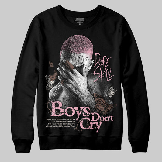 Adidas Campus 00s Dust Cargo Clear ‘Pink’ DopeSkill Sweatshirt Boys Don't Cry Graphic Streetwear - Black