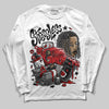 Jordan 1 Retro High OG Black Toe Reimagined DopeSkill Long Sleeve T-Shirt Stressless Graphic Streetwear - White