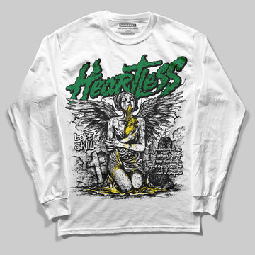 Dunk Low Reverse Brazil DopeSkill Long Sleeve T-Shirt Heartless Graphic Streetwear - White