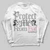 Air Max 95 OG “Pink Foam” DopeSkill Long Sleeve T-Shirt Protect Me From Evil Graphic Streetwear - White 