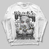 Grey Sneakers DopeSkill Long Sleeve T-Shirt Drip Harder Graphic Streetwear - White