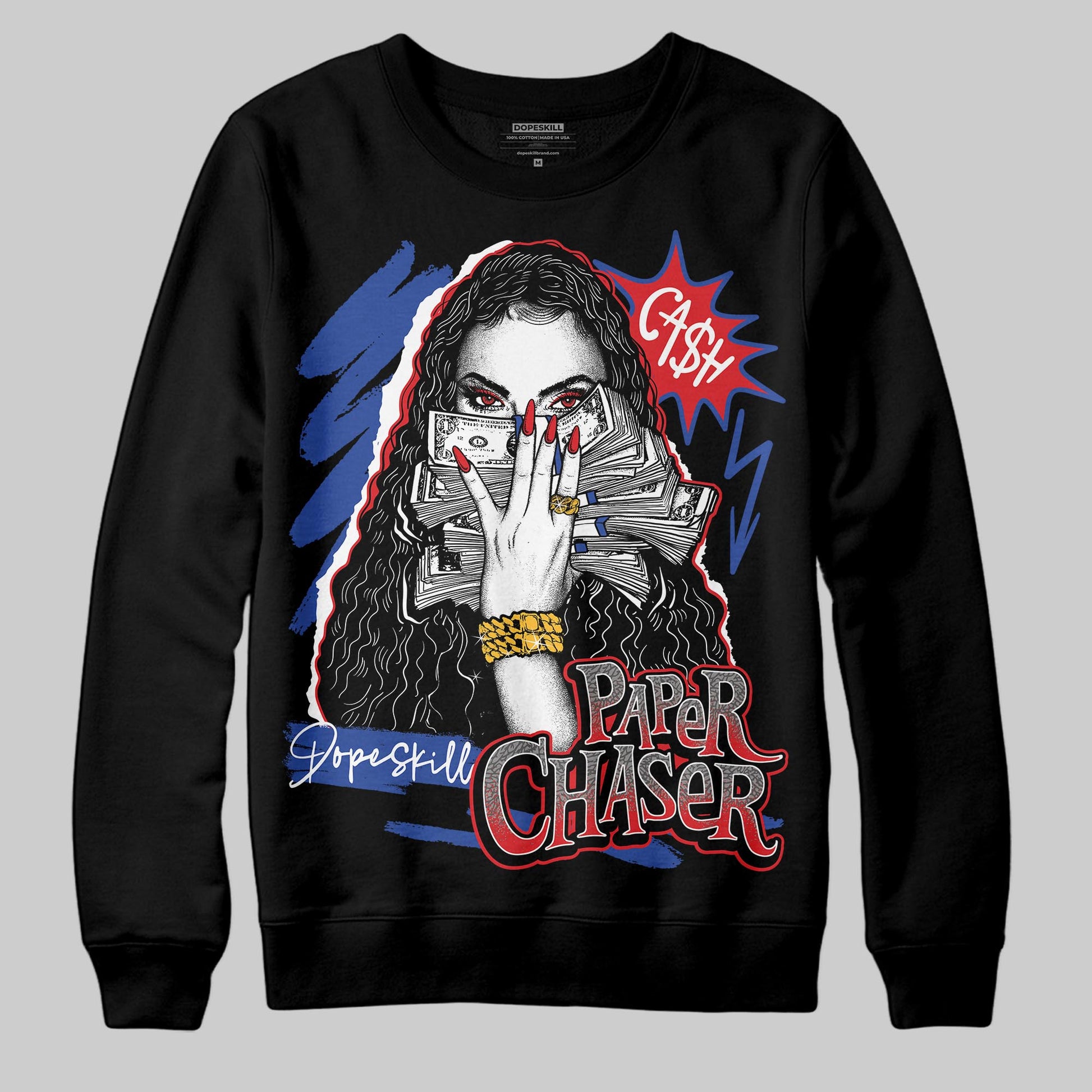 Jordan 3 “Seoul 2.0” DopeSkill Sweatshirt NPC Graphic Streetwear - Black