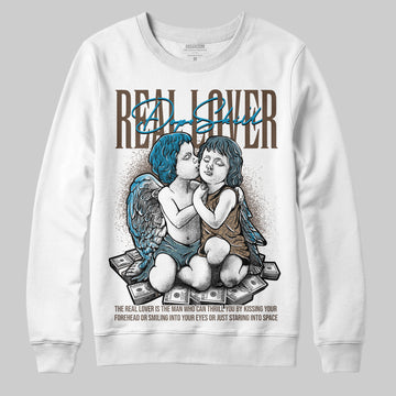 Jordan 3 GS “We Outside” DopeSkill Sweatshirt Real Lover Graphic Streetwear - White