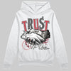Jordan 4 “Sierra Red" DopeSkill Hoodie Sweatshirt Trust No One Graphic Streetwear - White 