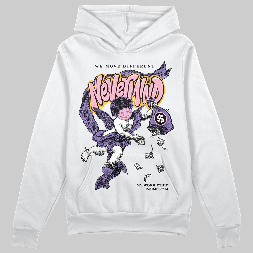 Jordan 11 "Mojave" DopeSkill Hoodie Sweatshirt Nevermind Graphic Streetwear - White 