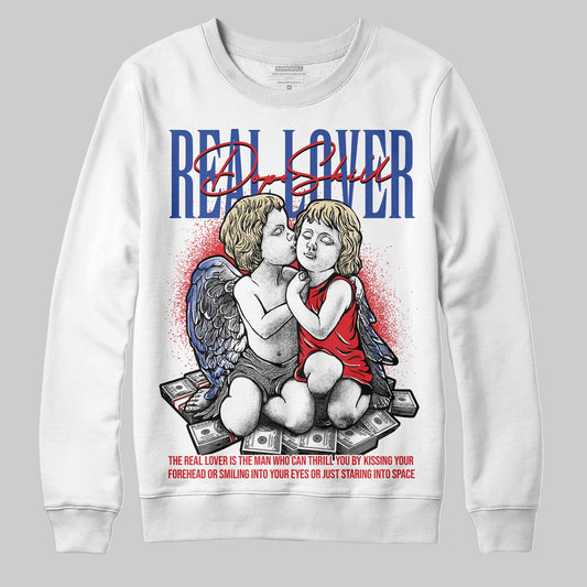 Jordan 3 “Seoul 2.0” DopeSkill Sweatshirt Real Lover Graphic Streetwear - White