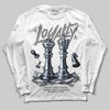 Grey Sneakers DopeSkill Long Sleeve T-Shirt Loyalty Graphic Streetwear - White