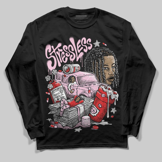 Awake NY x Air Jordan 5 Arctic Pink DopeSkill Long Sleeve T-Shirt Stressless Graphic Streetwear - Black
