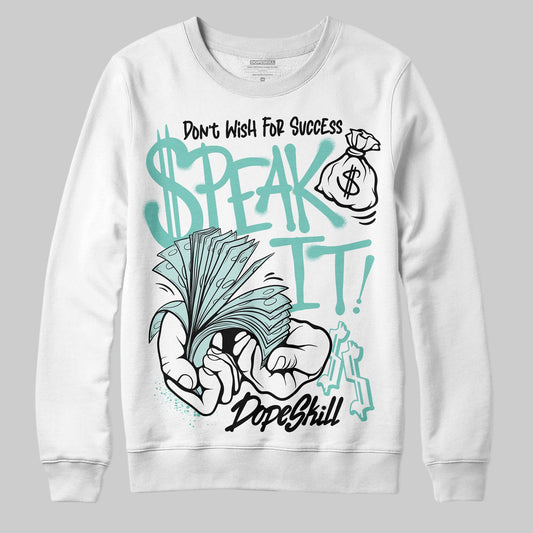 Jordan 11 Low "Igloo" DopeSkill Sweatshirt Speak It Graphic Streetwear - White