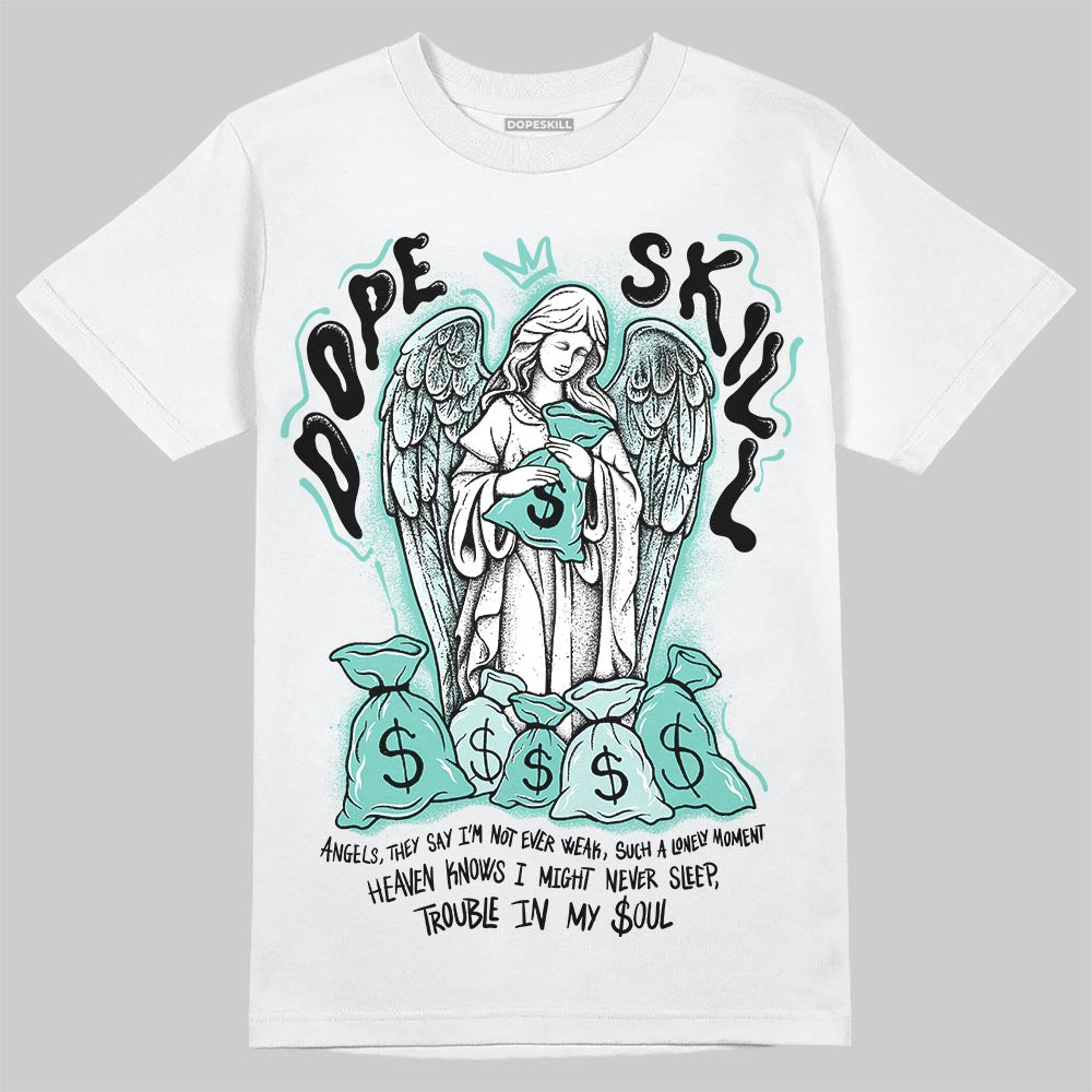 Jordan 11 Low "Igloo" DopeSkill T-Shirt Angels Graphic Streetwear - White