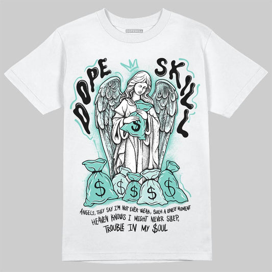 Jordan 11 Low "Igloo" DopeSkill T-Shirt Angels Graphic Streetwear - White