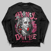 Diesel Pink S - Serendipity Pro-X1 Trainers DopeSkill Long Sleeve T-Shirt Money Don't Lie Graphic Streetwear - Black