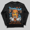 Orange, Black and White Sneakers DopeSkill Long Sleeve T-Shirt Drip Harder Graphic Streetwear - Black