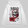 Red Sneakers DopeSkill Hoodie Sweatshirt Jealousy Graphic Streetwear - White
