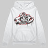 Jordan 11 “Bred Velvet” DopeSkill Hoodie Sweatshirt Rare Breed Type Graphic Streetwear - White