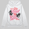 Diesel Pink S - Serendipity Pro-X1 Trainers DopeSkill Hoodie Sweatshirt No Money No Love Typo Graphic Streetwear - White