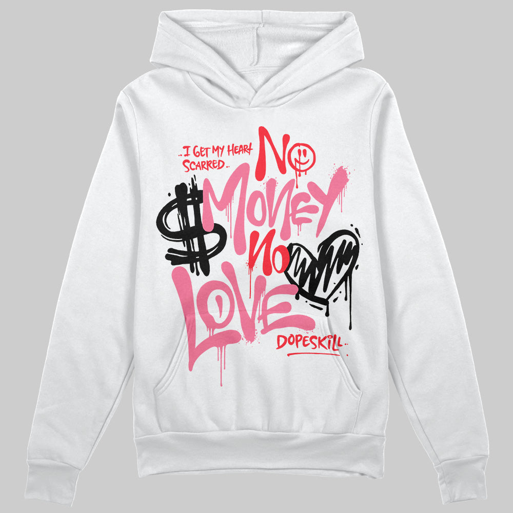 Diesel Pink S - Serendipity Pro-X1 Trainers DopeSkill Hoodie Sweatshirt No Money No Love Typo Graphic Streetwear - White