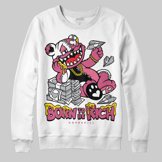 Diesel Pink S - Serendipity Pro-X1 Trainers DopeSkill Sweatshirt Born To Be Rich Graphic Streetwear - White