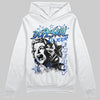 Royal Blue Sneakers DopeSkill Hoodie Fix Your Energy Graphic Streetwear - White