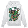 Jordan 1 High OG Green Glow DopeSkill Hoodie Sweatshirt Don't Kill My Vibe Graphic Streetwear - White 