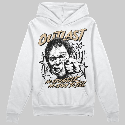 TAN Sneakers DopeSkill Hoodie Outlast Graphic Streetwear - White