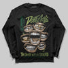 Foamposite Pro 'Pine Green' DopeSkill Long Sleeve T-Shirt The Mouth With No Droughts Graphic Streetwear - Black