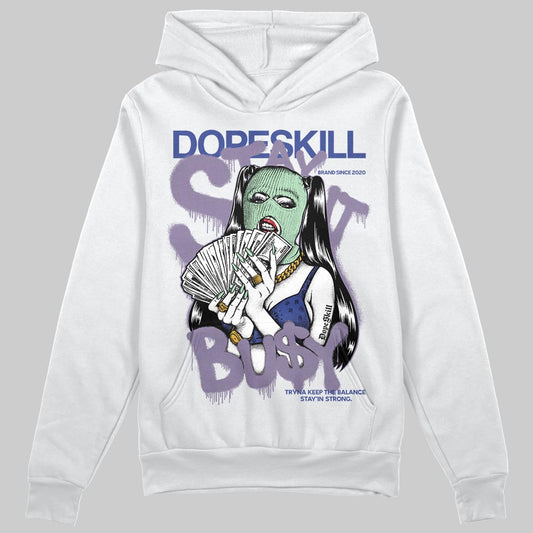 Jordan 1 Retro Low OG Zion Williamson Voodoo Alternate DopeSkill Hoodie Sweatshirt Stay It Busy Graphic Streetwear - White