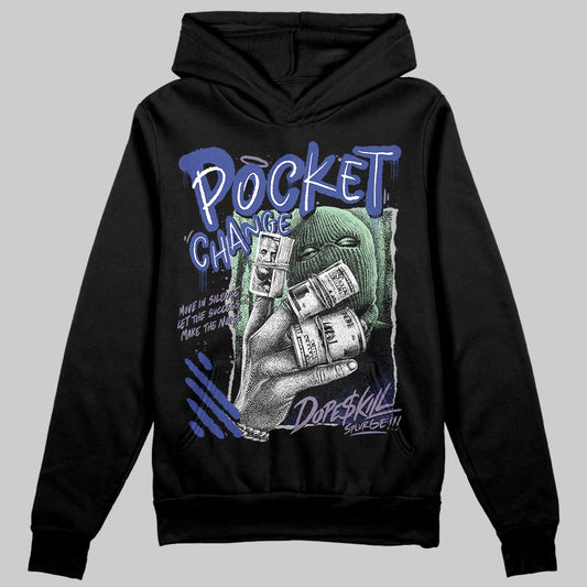 Jordan 1 Retro Low OG Zion Williamson Voodoo Alternate DopeSkill Hoodie Sweatshirt Pocket Change Graphic Streetwear - Black