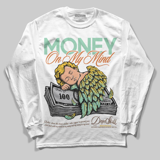 SB Dunk Low Rodeo Tourmaline DopeSkill Long Sleeve T-Shirt MOMM Graphic Streetwear - White