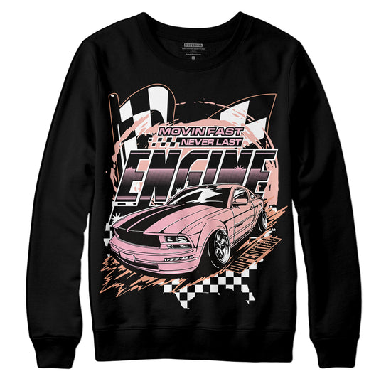 Jordan 11 Low “Legend Pink” DopeSkill Sweatshirt ENGINE Tshirt Graphic Streetwear - Black