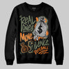 Jordan 4 Retro OG SP Undefeated (2025) DopeSkill Sweatshirt Real Ones Move In Silence Graphic Streetwear - Black