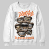 Jordan 3 “Starfish” DopeSkill Sweatshirt The Mouth With No Droughts Graphic Streetwear - White