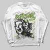 Green Sneakers DopeSkill Long Sleeve T-Shirt Fix Your Energy Graphic Streetwear - White