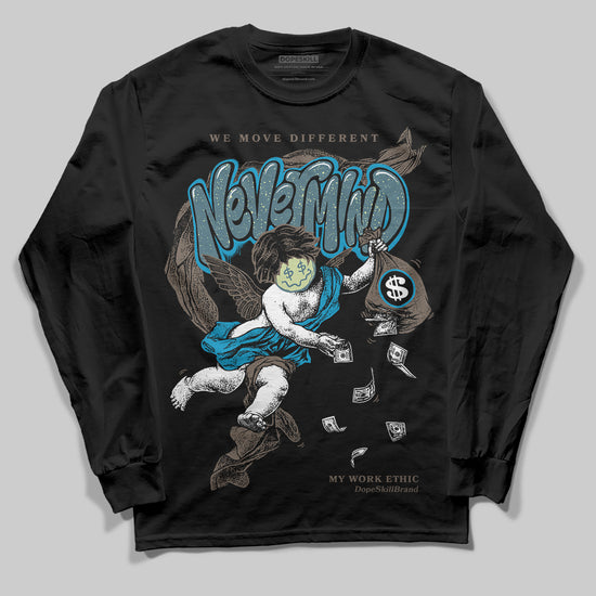 Jordan 3 GS “We Outside” DopeSkill Long Sleeve T-Shirt Nevermind Graphic Streetwear - Black