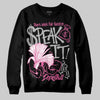Asics Gel-Kayano 14 ‘Cream Sweet Pink’ DopeSkill Sweatshirt Speak It Graphic Streetwear - Black