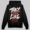 Jordan 4 “Sierra Red" DopeSkill Hoodie Sweatshirt They Not Like Us Graphic Streetwear - Black