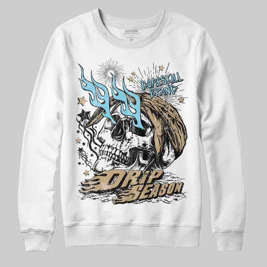 Jordan 11 City Pack “H-Town” DopeSkill Sweatshirt Drip Season Graphic Streetwear - White 