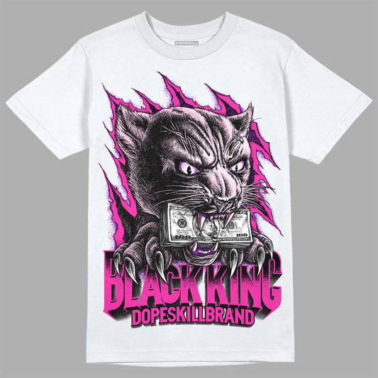Dunk Low GS 'Triple Pink' DopeSkill T-Shirt Black King Graphic Streetwear - White